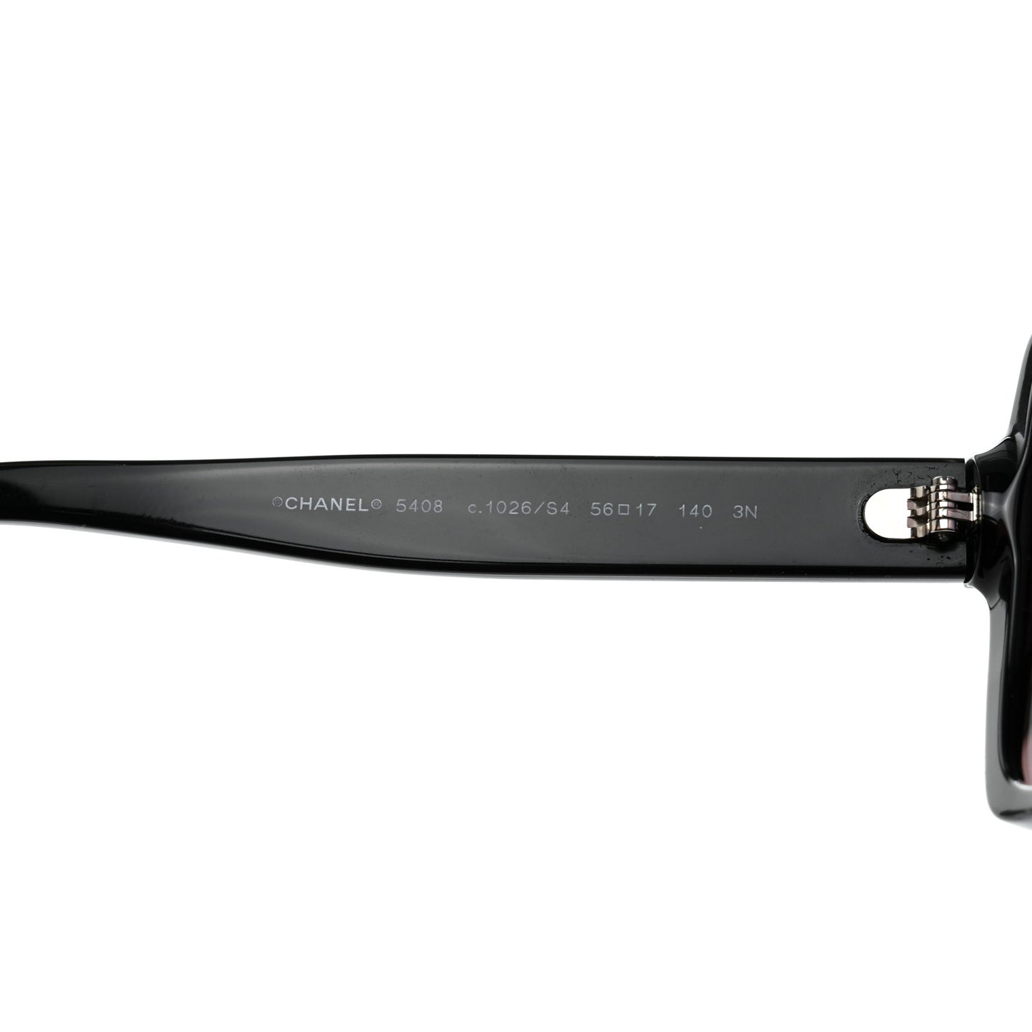 Acetate Square Sunglasses 5408 Black