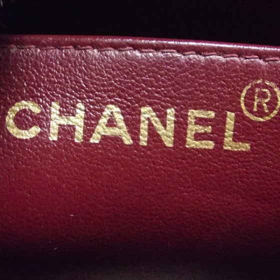 Lambskin XL Jumbo Flap Black