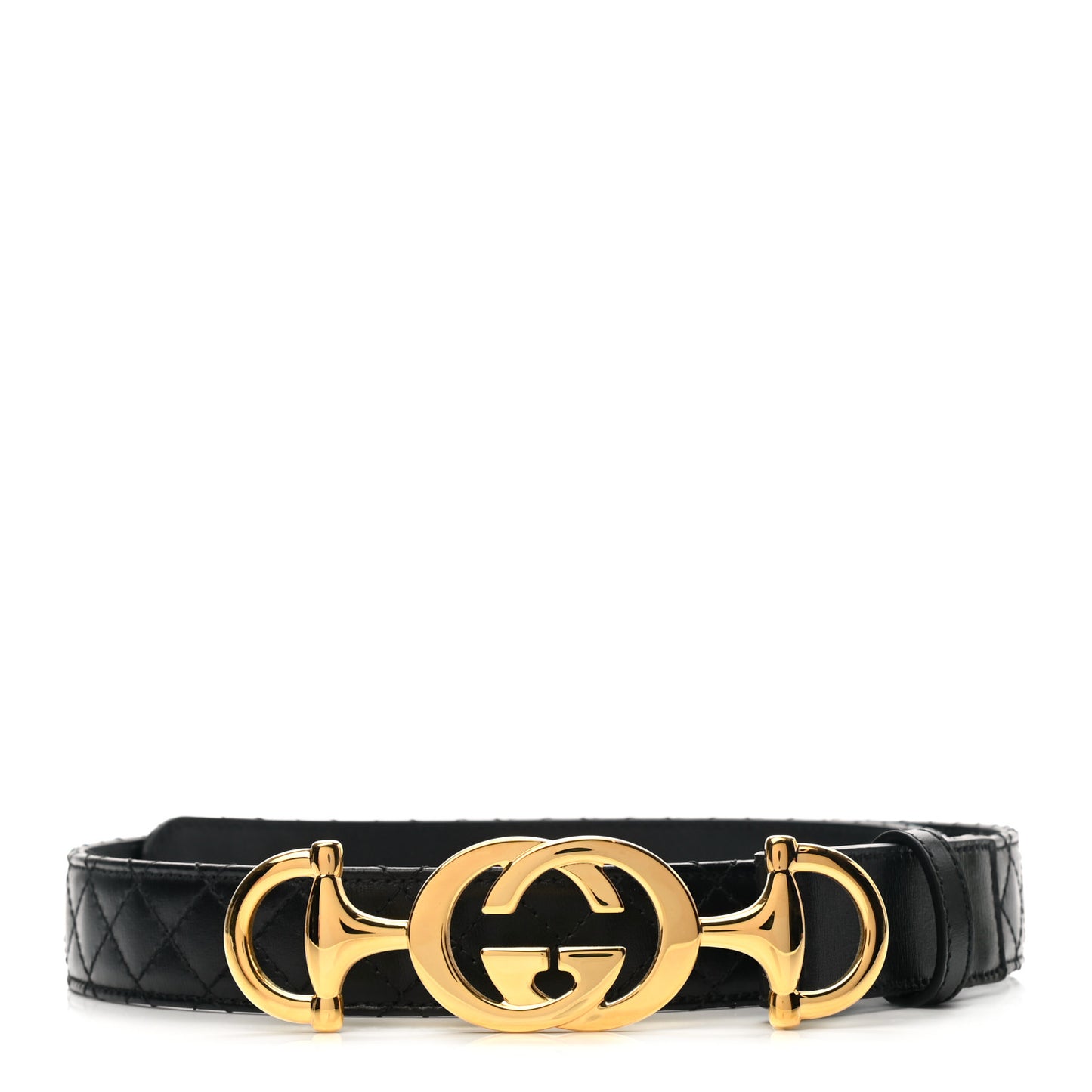 Calfskin Trapuntata Zumi 30mm Belt 85 34 Black