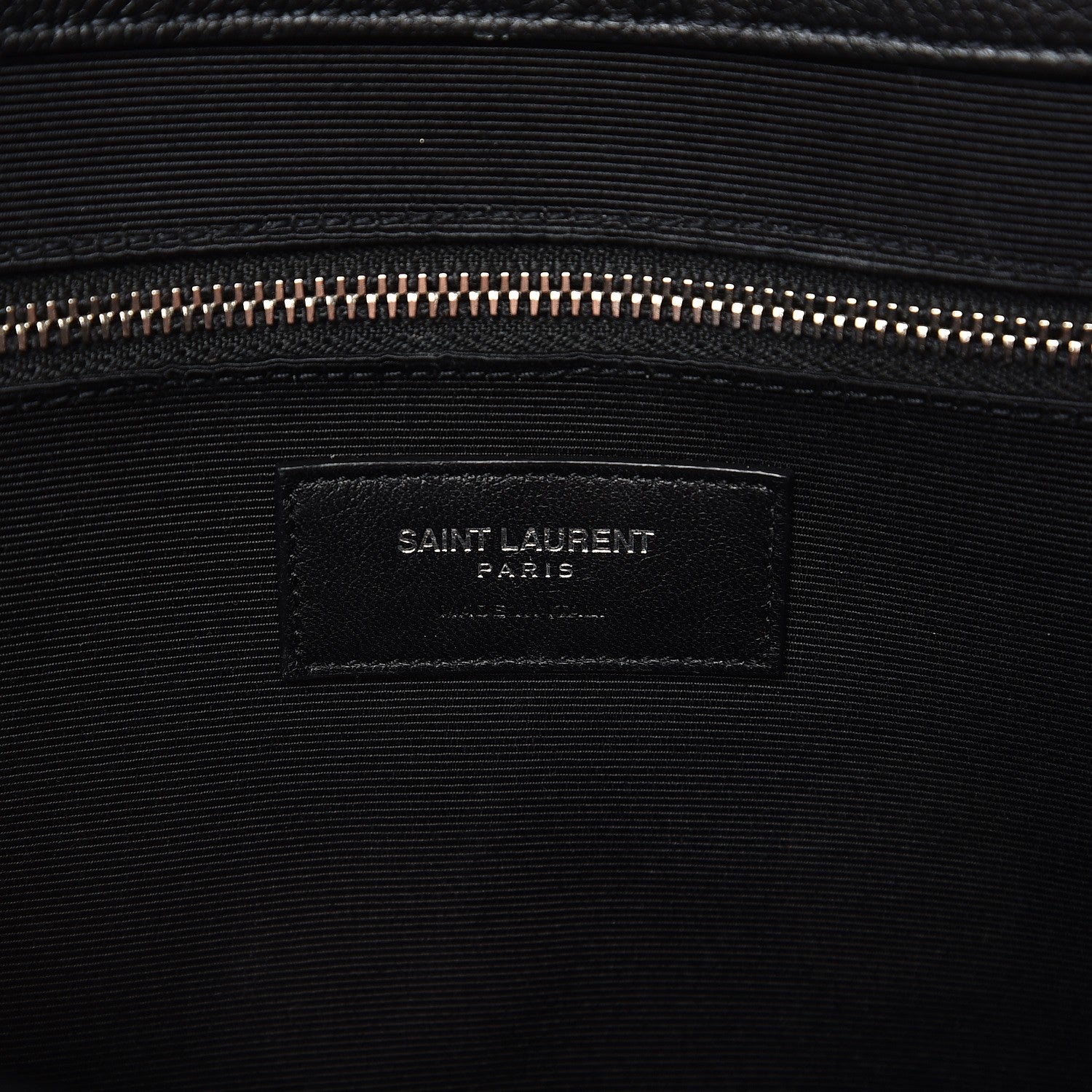 Saint Laurent Grained Calfskin Large Sac De Jour Carryall Black 7 of 18
