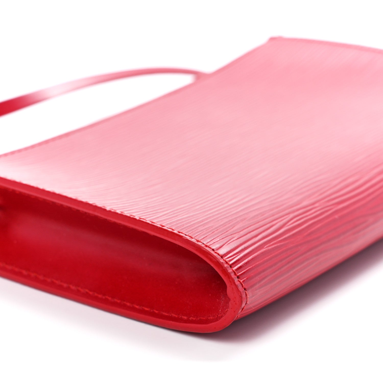 Louis Vuitton Epi Pochette Accessories 24 Castillan Red 9 of 10