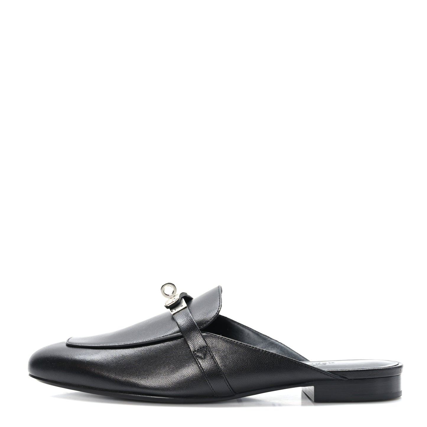 Goatskin Oz Mules 40 Black