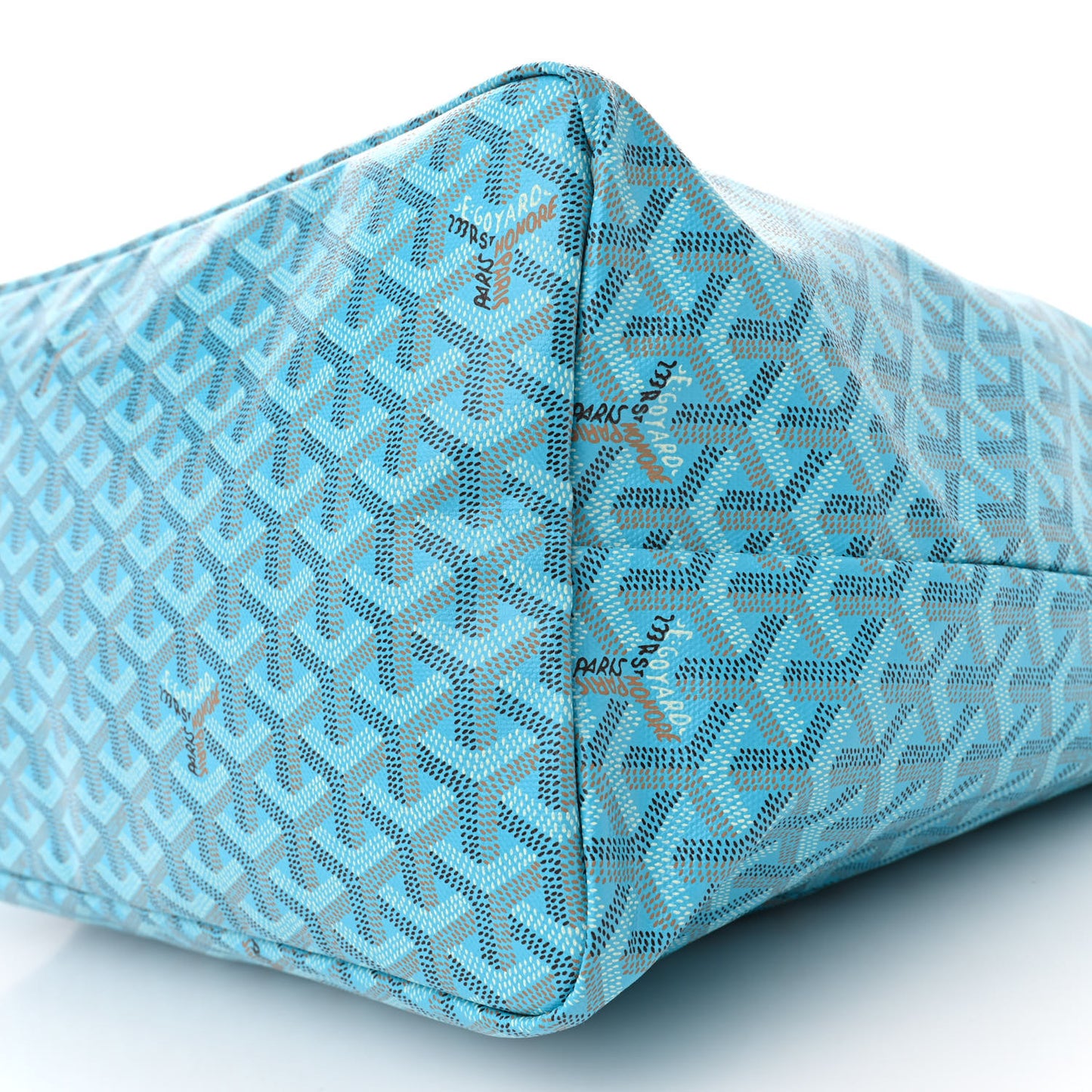 Goyardine Saint Louis GM Balise Beach Towel Set Turquoise