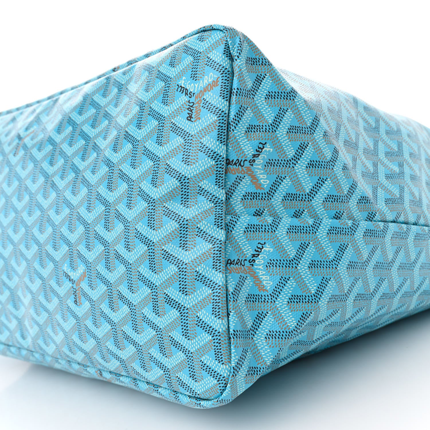 Goyard Goyardine Saint Louis GM Balise Beach Towel Set Turquoise 9 of 9