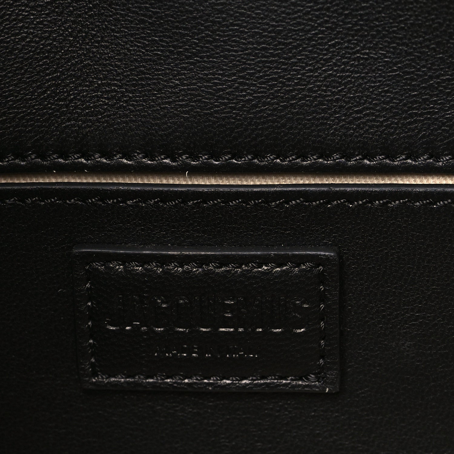 Jacquemus Padded Lambskin Le Bambimou Black 6 of 9