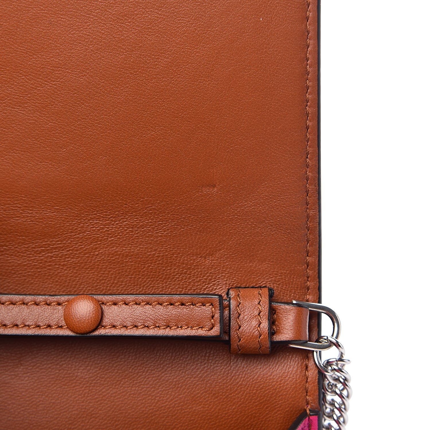 Givenchy Lambskin Emblem Chain Wallet Cyclamen 9 of 14
