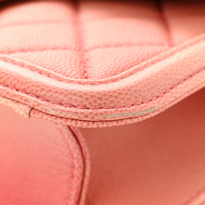 Chanel Caviar Quilted Sunset On The Sea Waist Bag Coral 11 of 11