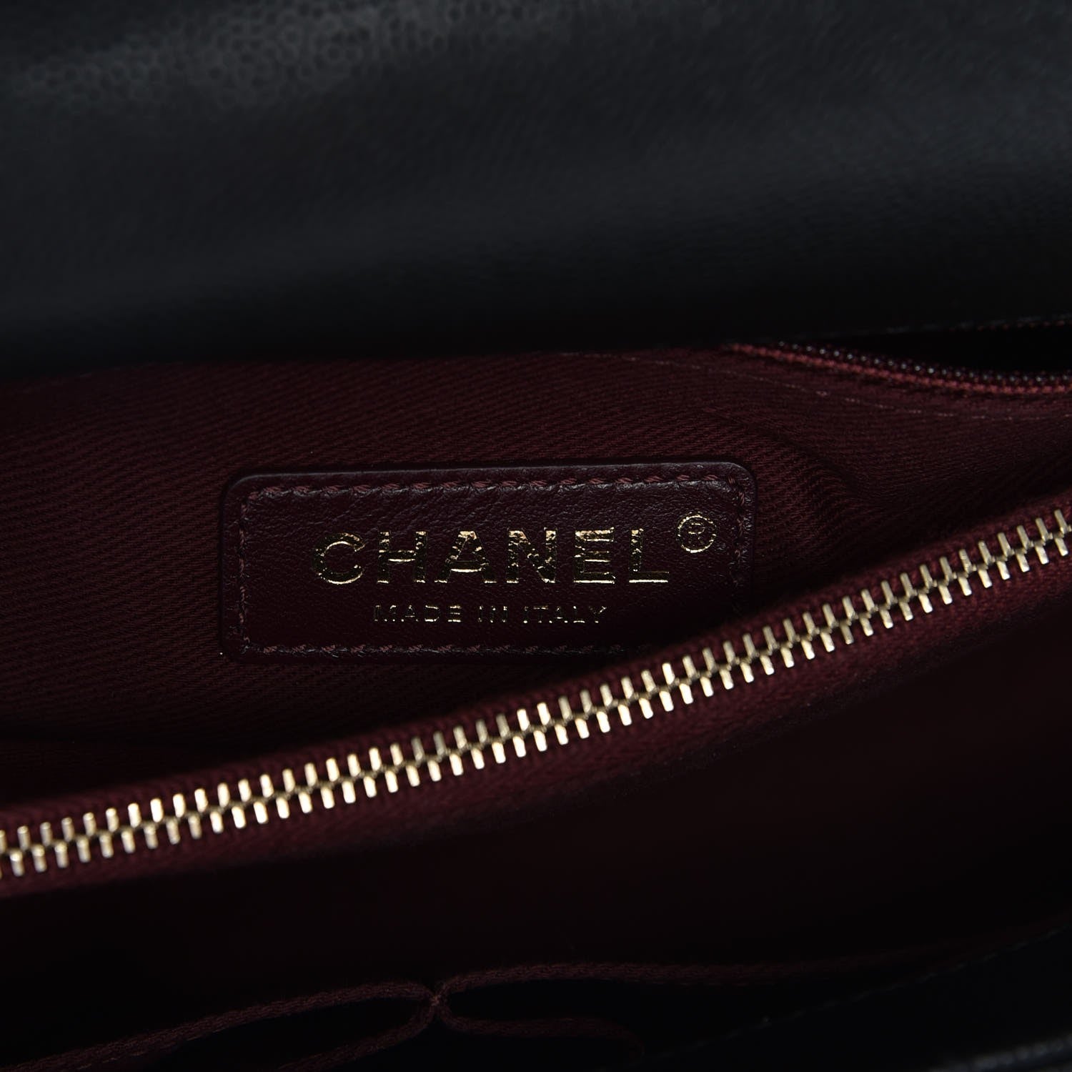 Chanel Caviar Quilted Small Coco Handle Flap Black 7 of 9