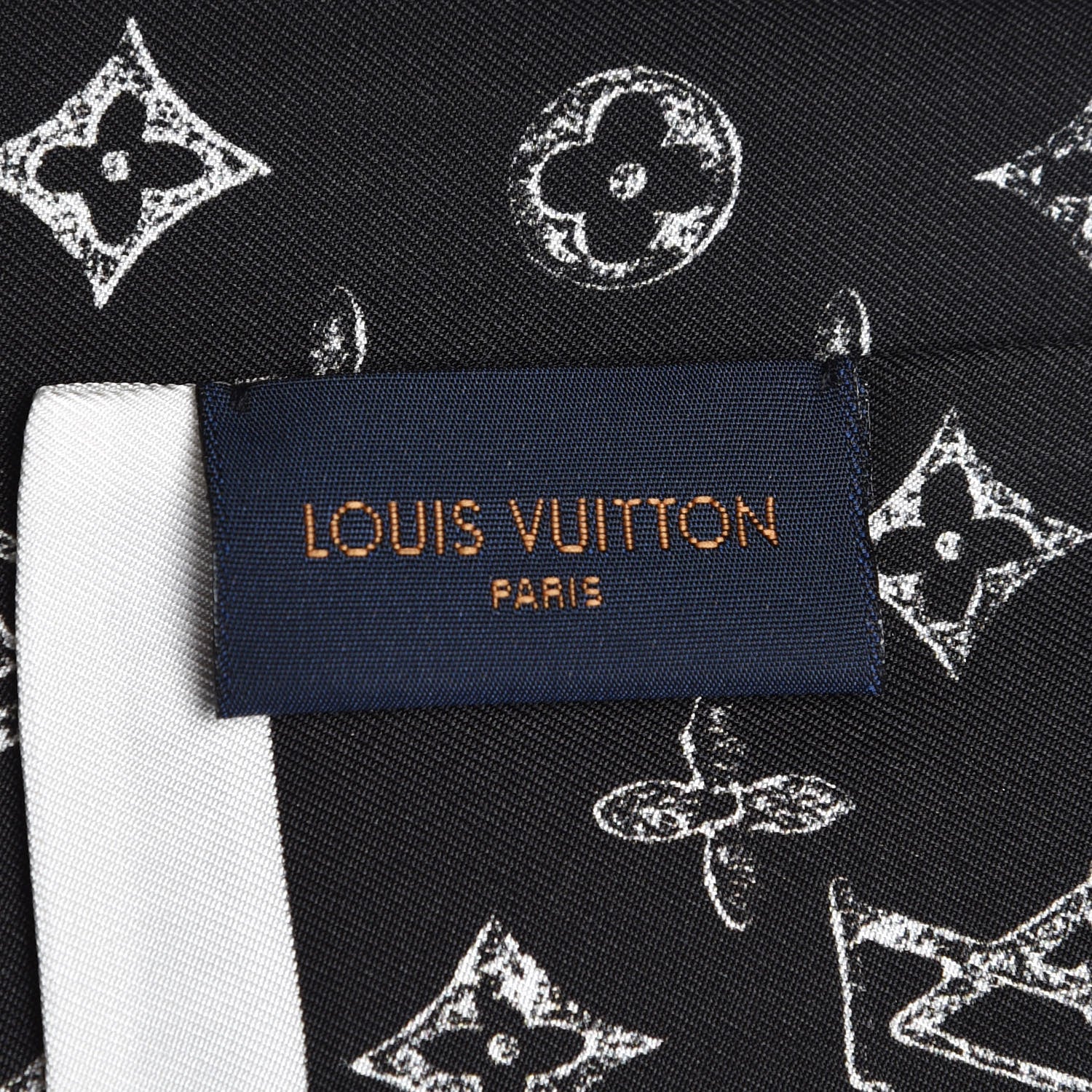 Louis Vuitton Silk Catogram Classic Bandeau Black 4 of 5
