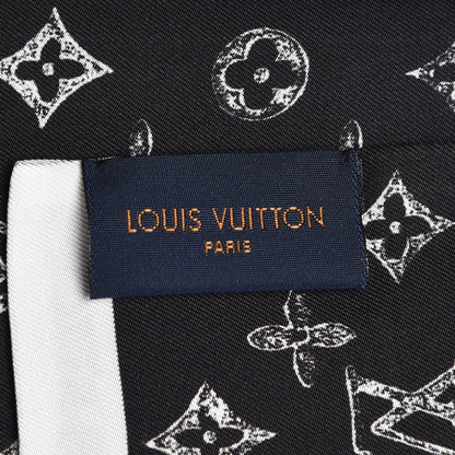 Louis Vuitton Silk Catogram Classic Bandeau Black 4 of 5