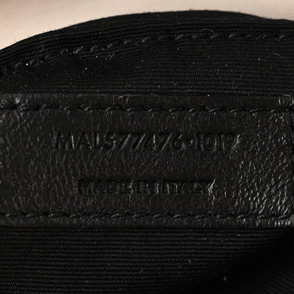 Saint Laurent Lambskin Quilted Small Loulou Puffer Monogram Chain Satchel Crema Soft 7 of 10