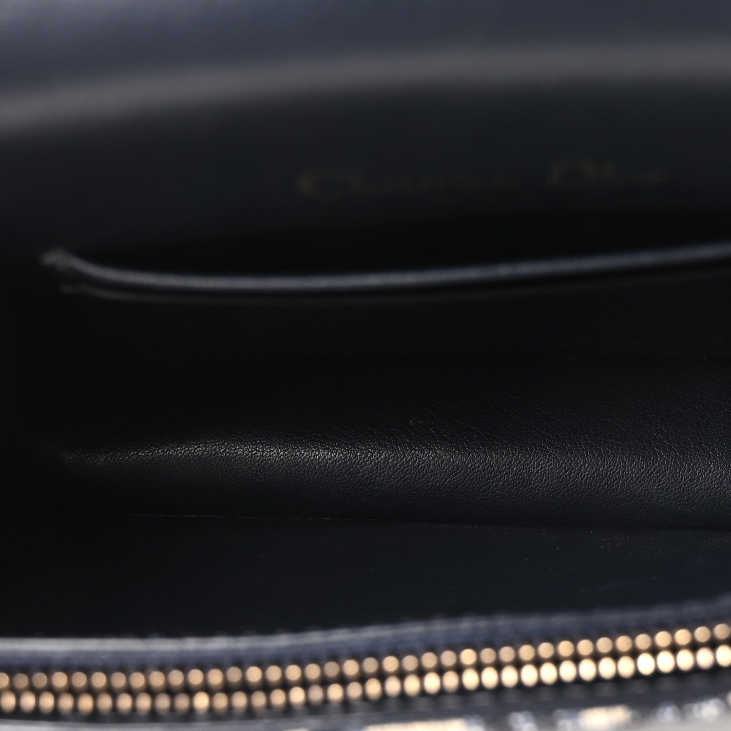 Christian Dior Oblique Saddle Belt Bag Blue 4 of 11