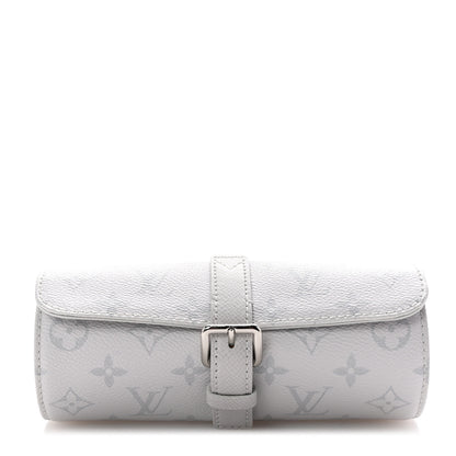 Louis Vuitton Taigarama 3 Watch Travel Case Antartica 1 of 7