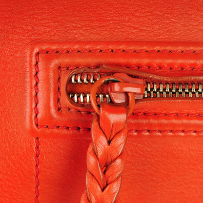 Celine Supple Calfskin Medium Phantom Luggage Orange 16 of 17