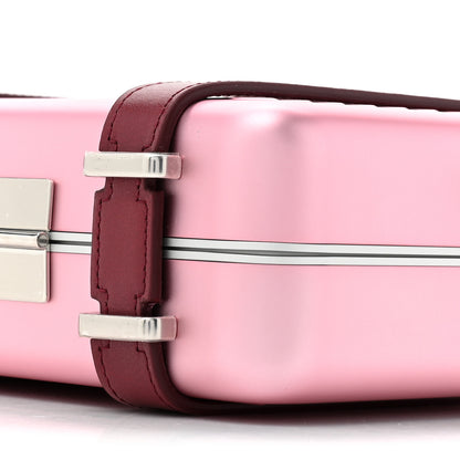 Christian Dior CHRISTIAN DIOR X RIMOWA Aluminum Personal Clutch On Strap Rose 11 of 13