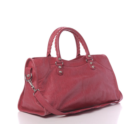 Balenciaga Agneau Giant 12 Silver Hardware Part Time Rose Thulian 3 of 12