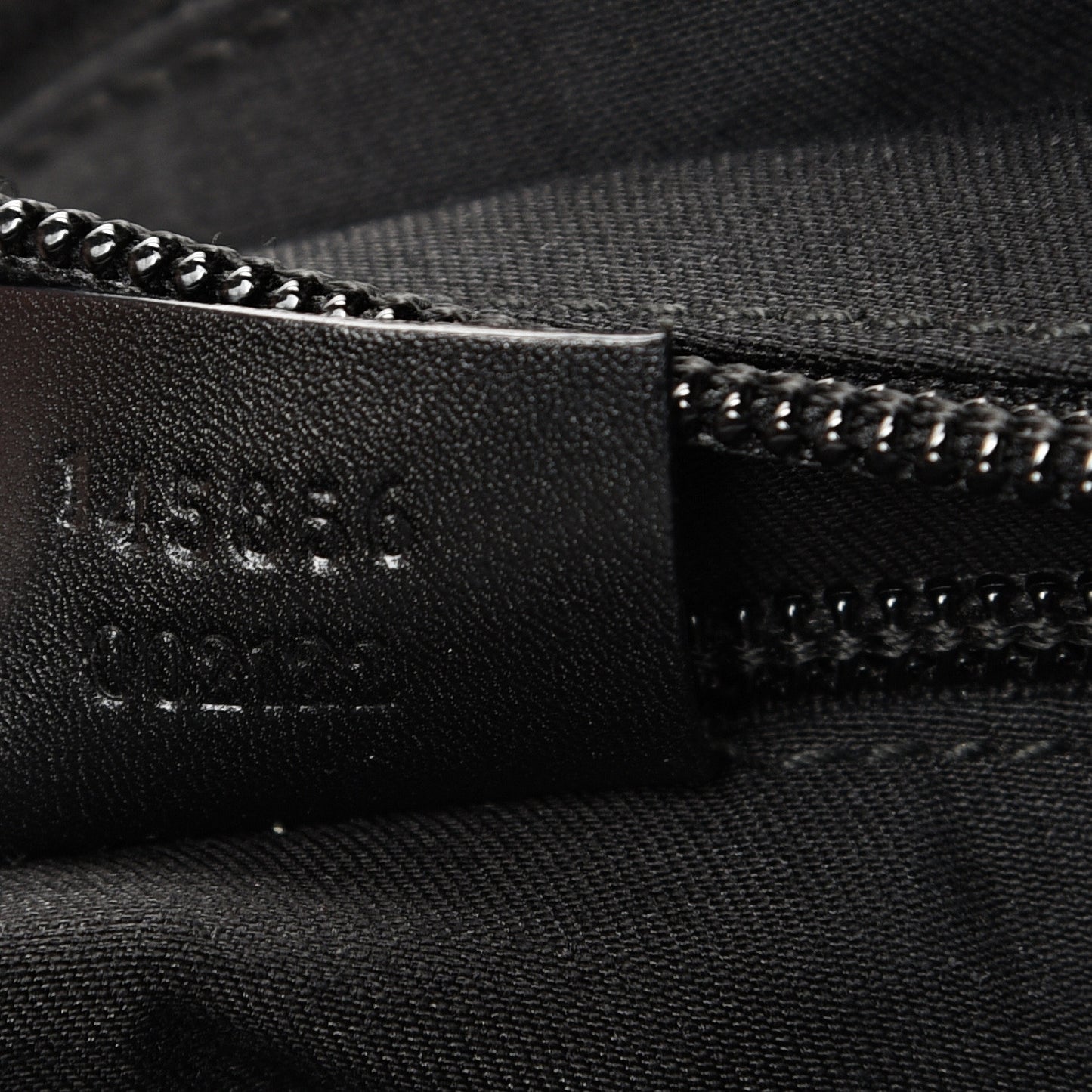 Monogram Perforated Calfskin Messenger Black