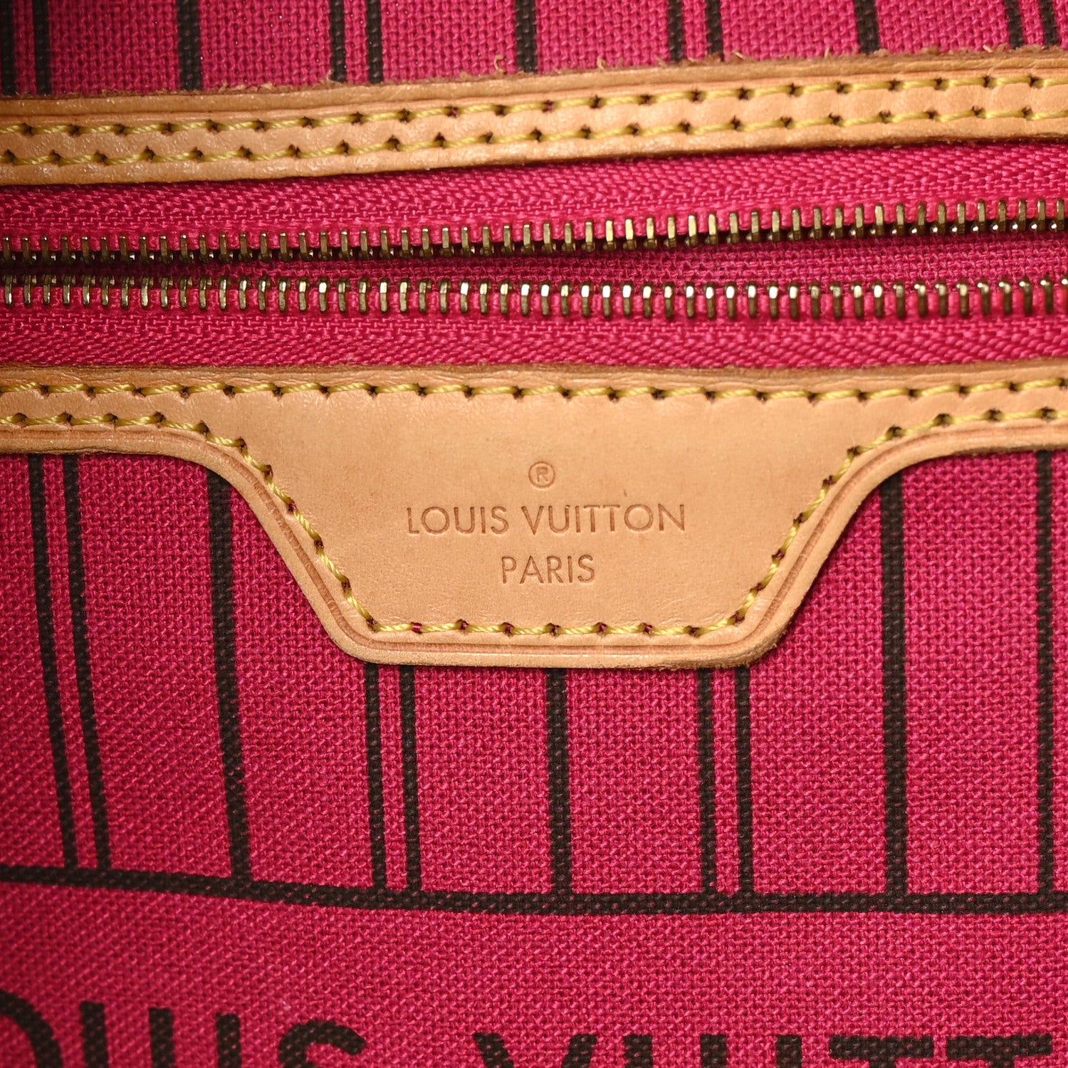 Louis Vuitton Monogram Neo Neverfull GM Fuchsia 6 of 7