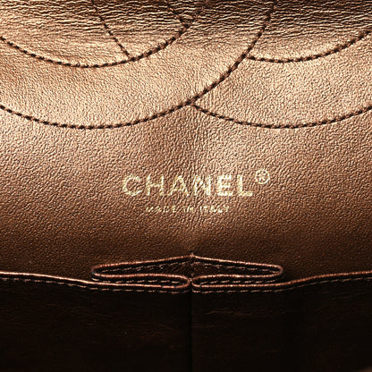 Chanel Metallic Aged Calfskin 2.55 Reissue 226 Flap Bronze 6 of 10