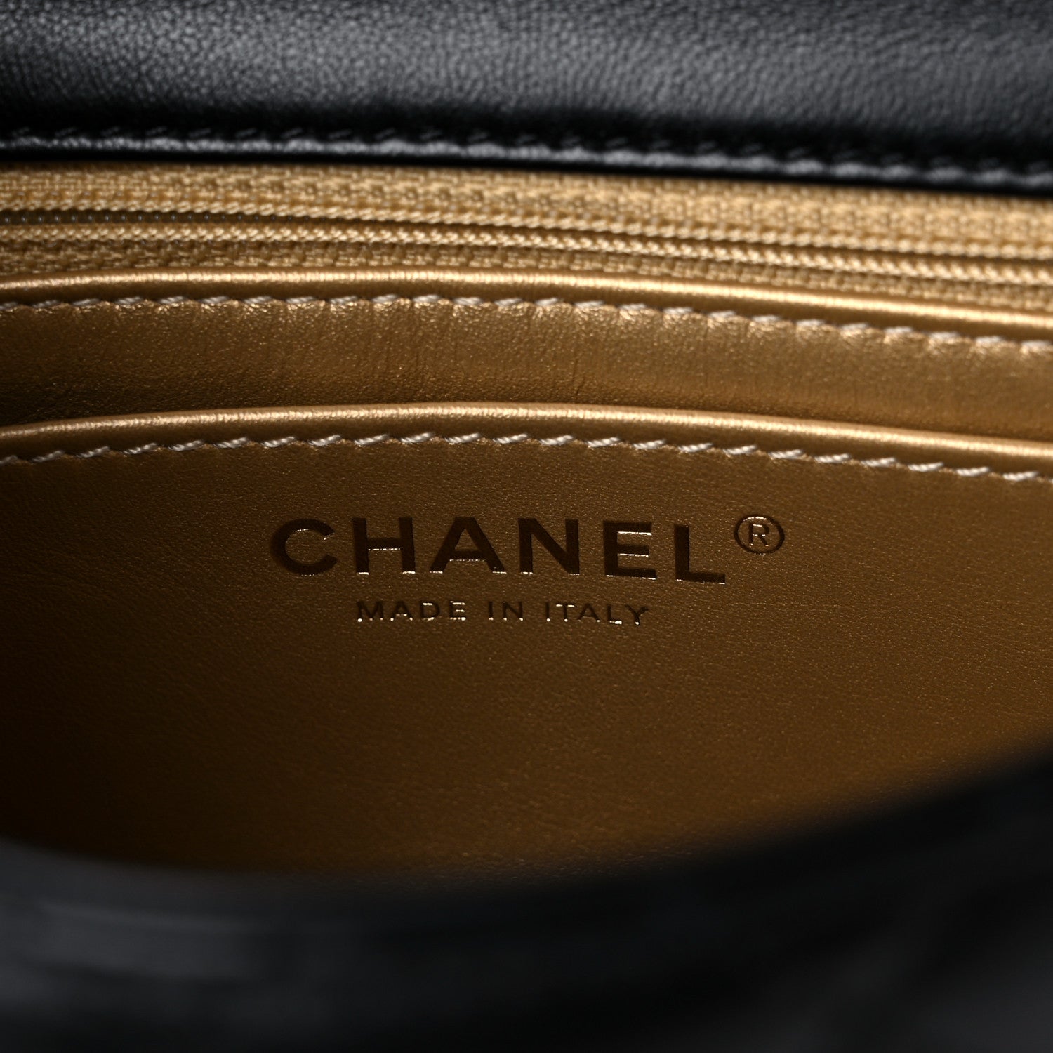 Chanel Lambskin Quilted Mini Pearl Crush Flap Black 6 of 9