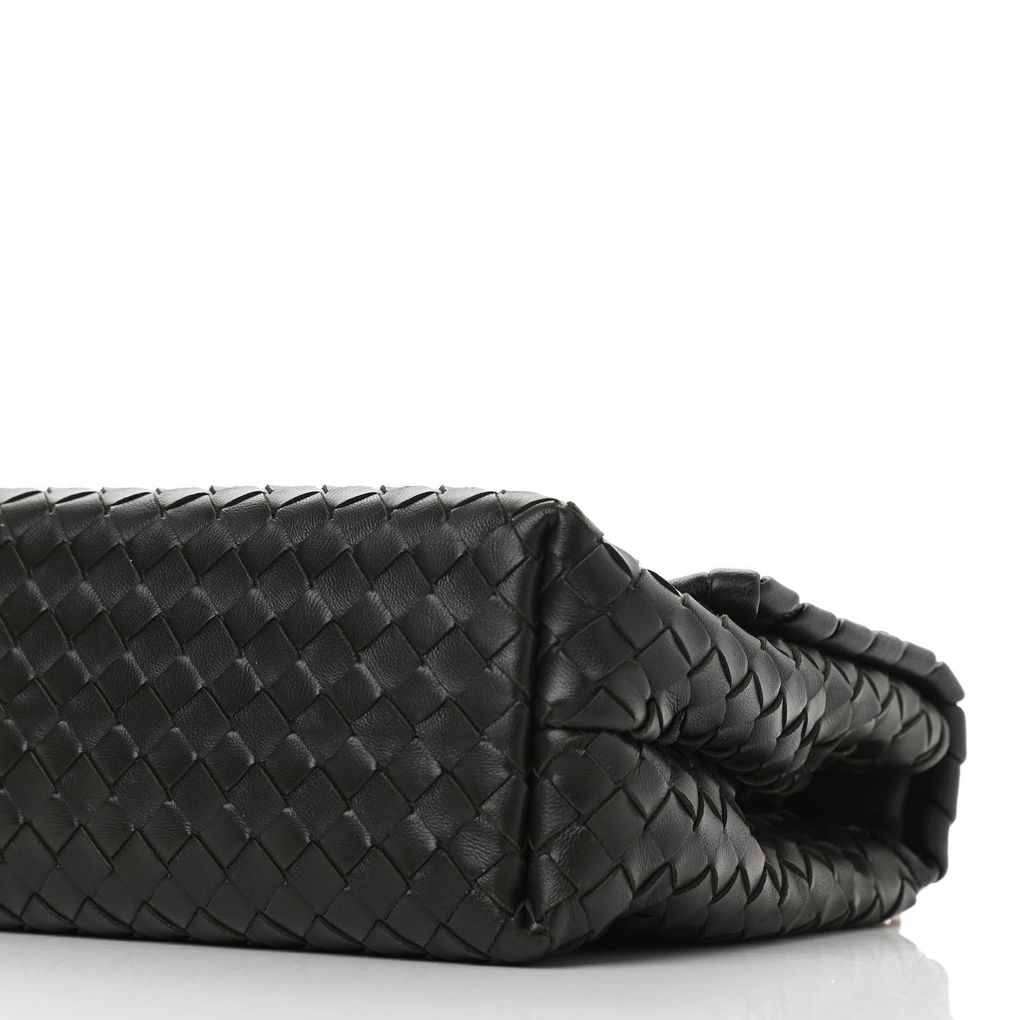 Nappa Intrecciato Small Olimpia Shoulder Bag Dark Moss