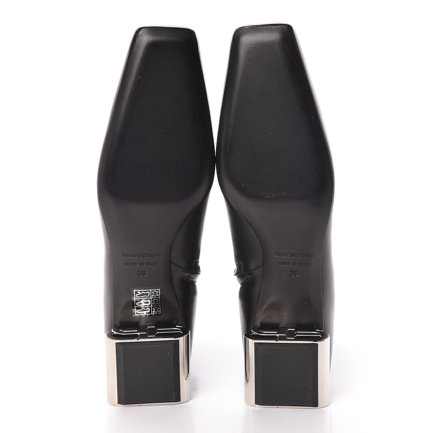 Sheepskin Typo Ankle Booties 36 Black