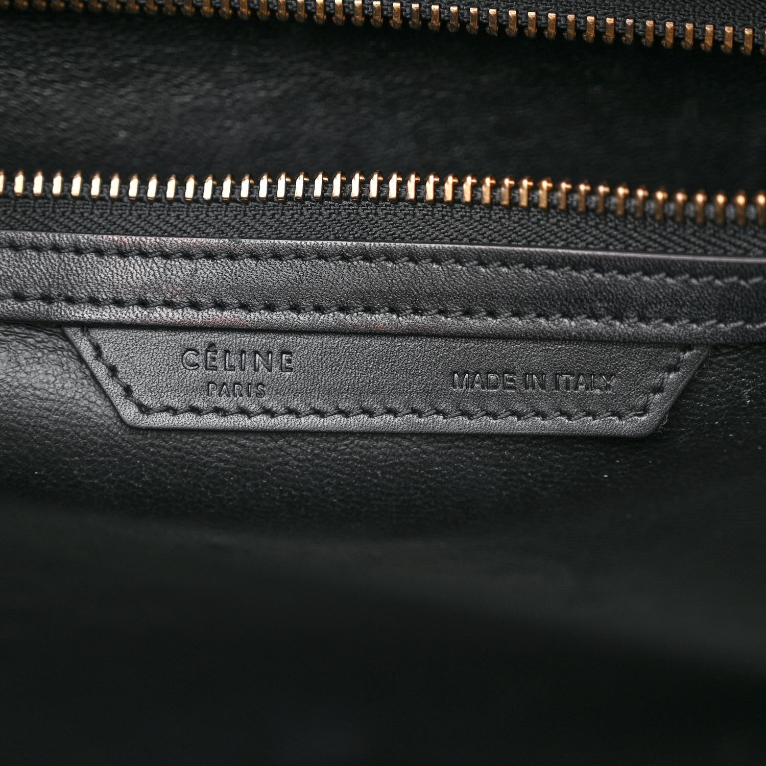 Celine Baby Grained Calfskin Tri-Color Mini Luggage White Liquorice 6 of 11