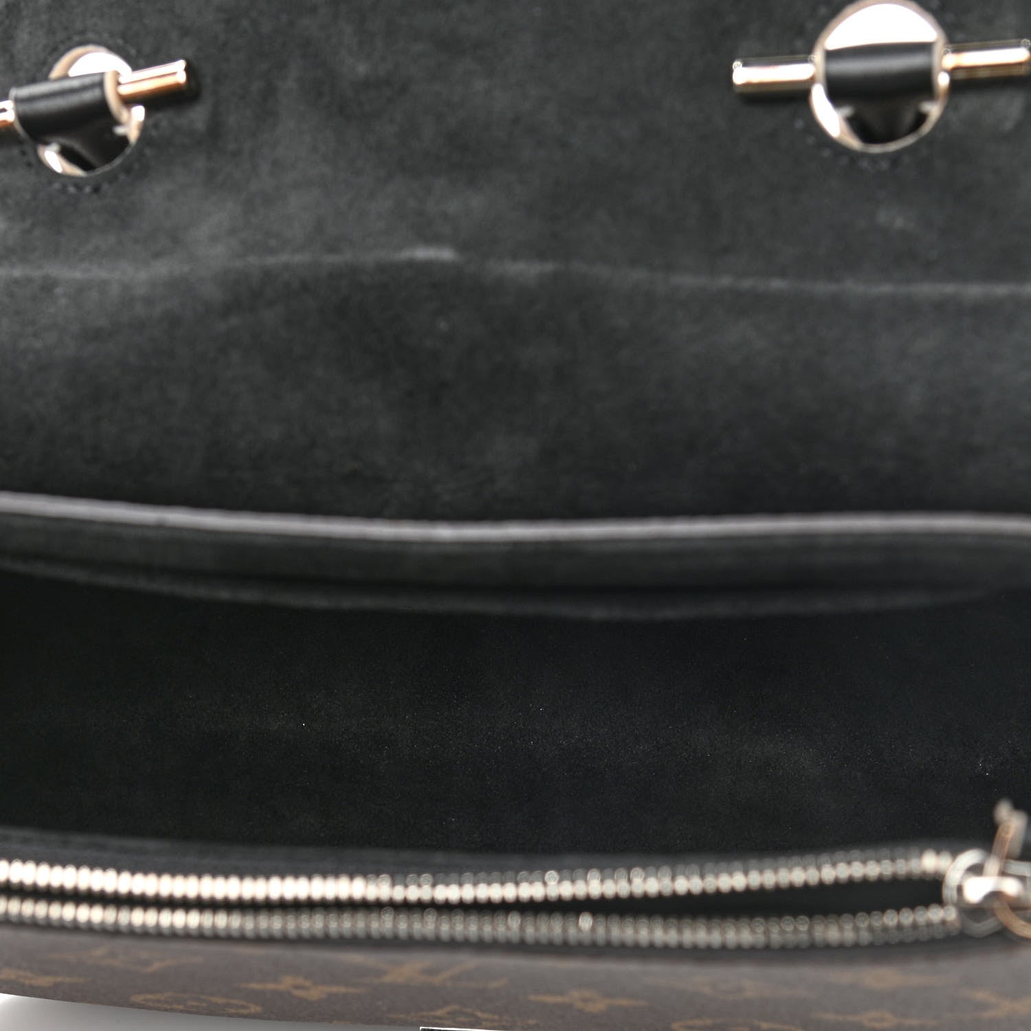 Louis Vuitton Calfskin Monogram Chain It Bag PM Black 5 of 10