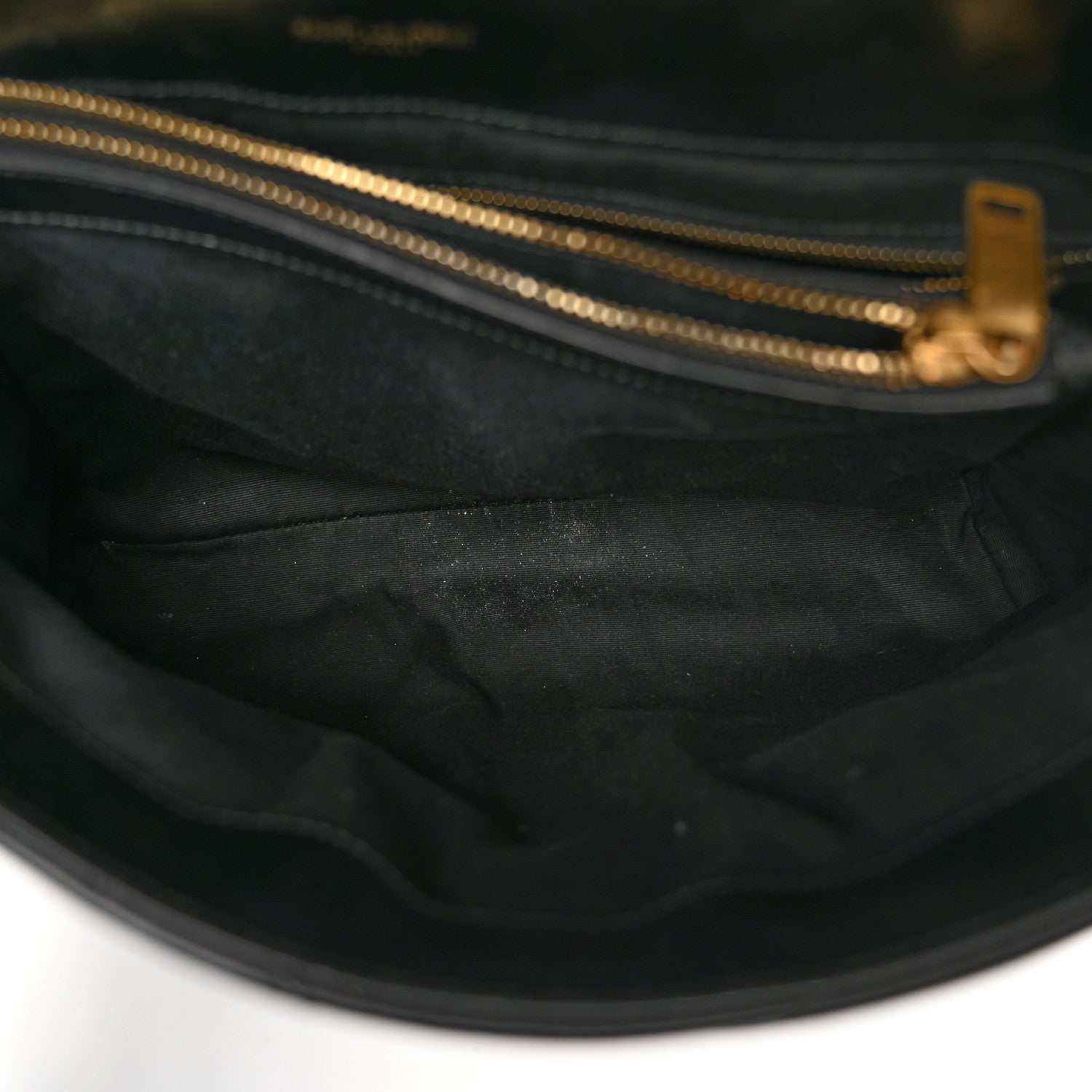 Saint Laurent Calfskin Y Quilted Monogram Medium Loulou Chain Satchel Black 5 of 10