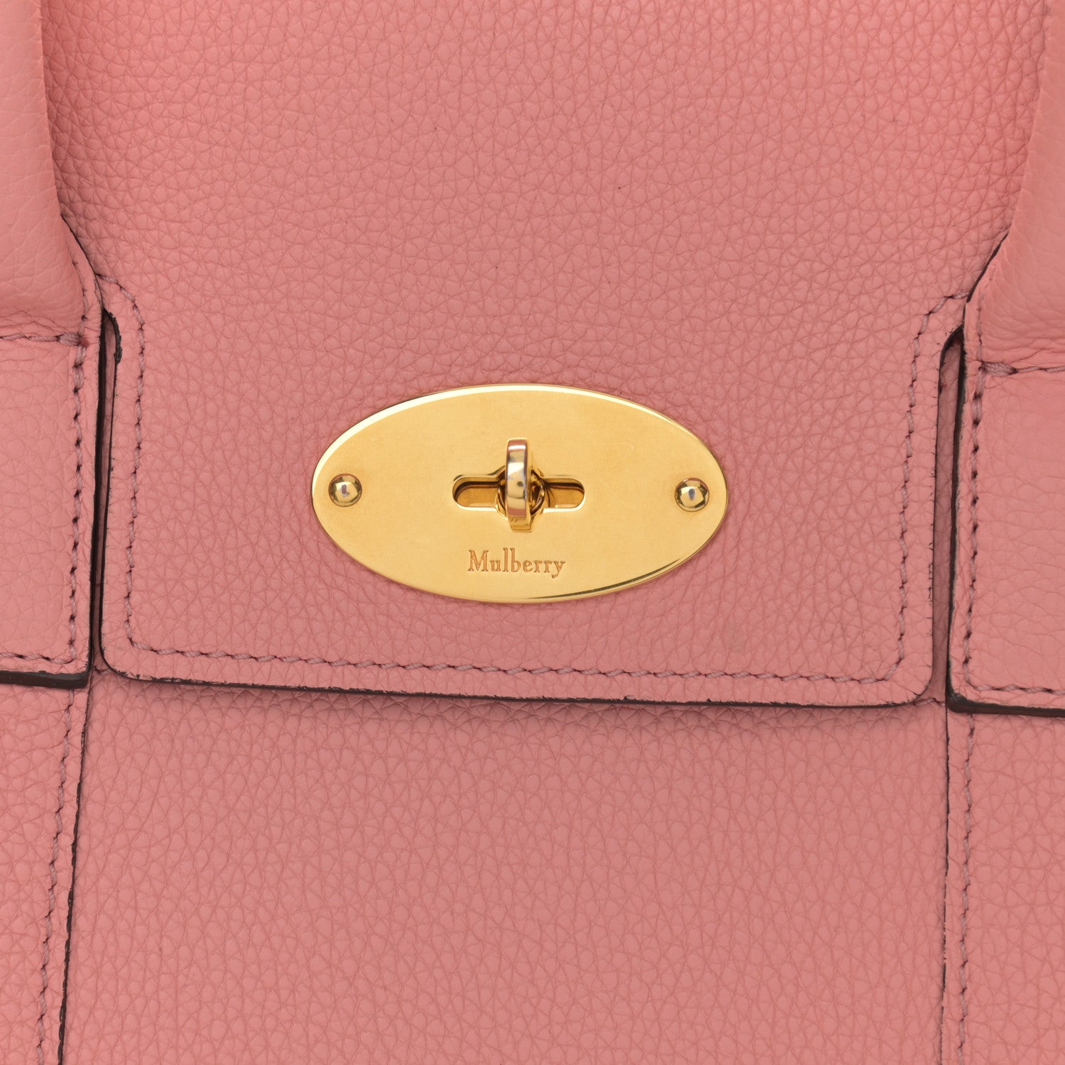 Mulberry Classic Grain Small New Bayswater Macaroon Pink 7 of 12