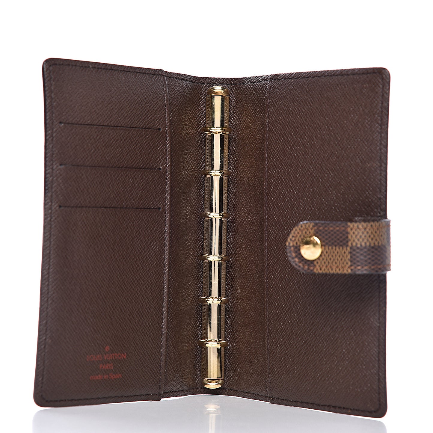 Damier Ebene Small Ring Agenda Cover
