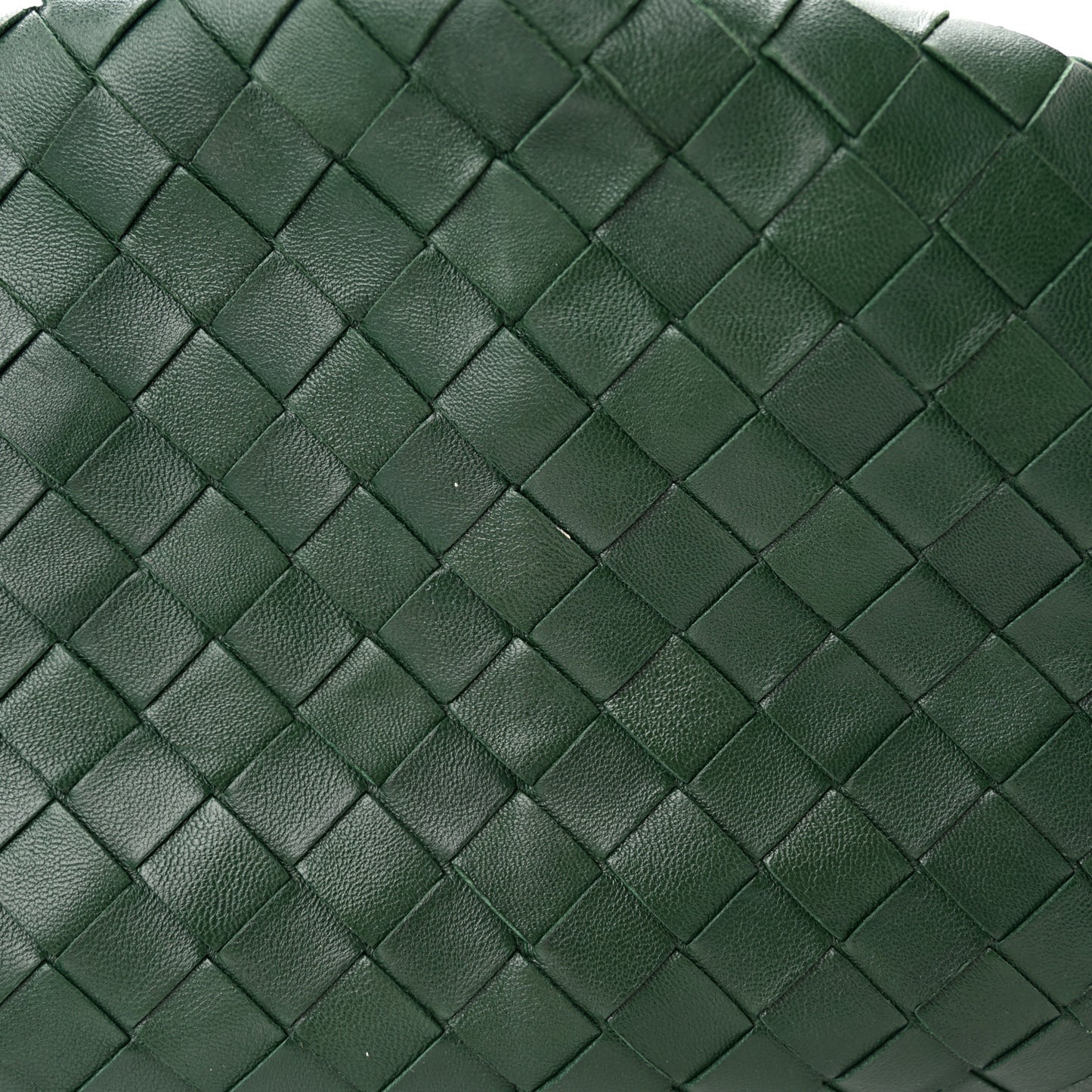 Nappa Maxi Intrecciato The Pouch Oversized Clutch Raintree