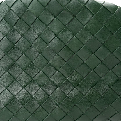 Bottega Veneta Nappa Maxi Intrecciato The Pouch Oversized Clutch Raintree 13 of 15