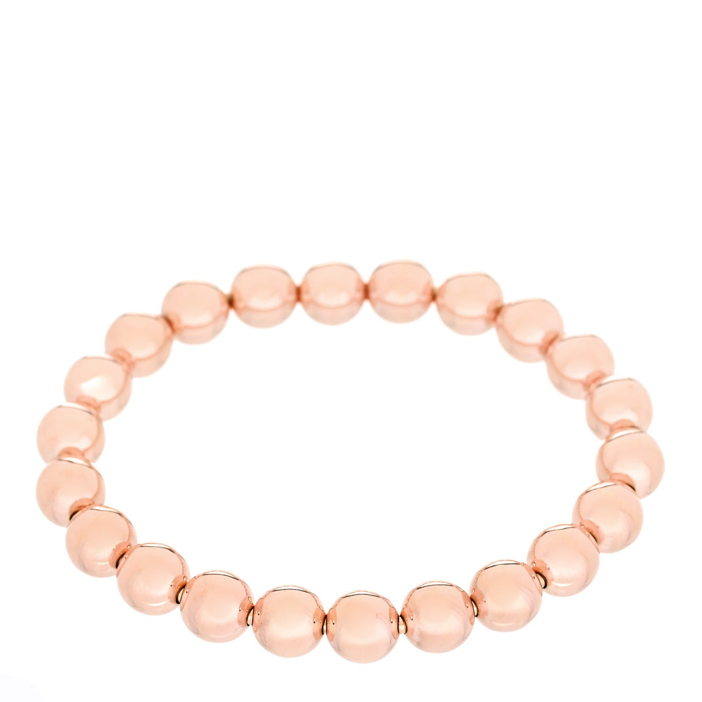 18K Rose Gold 8mm HardWear Ball Beaded Bracelet