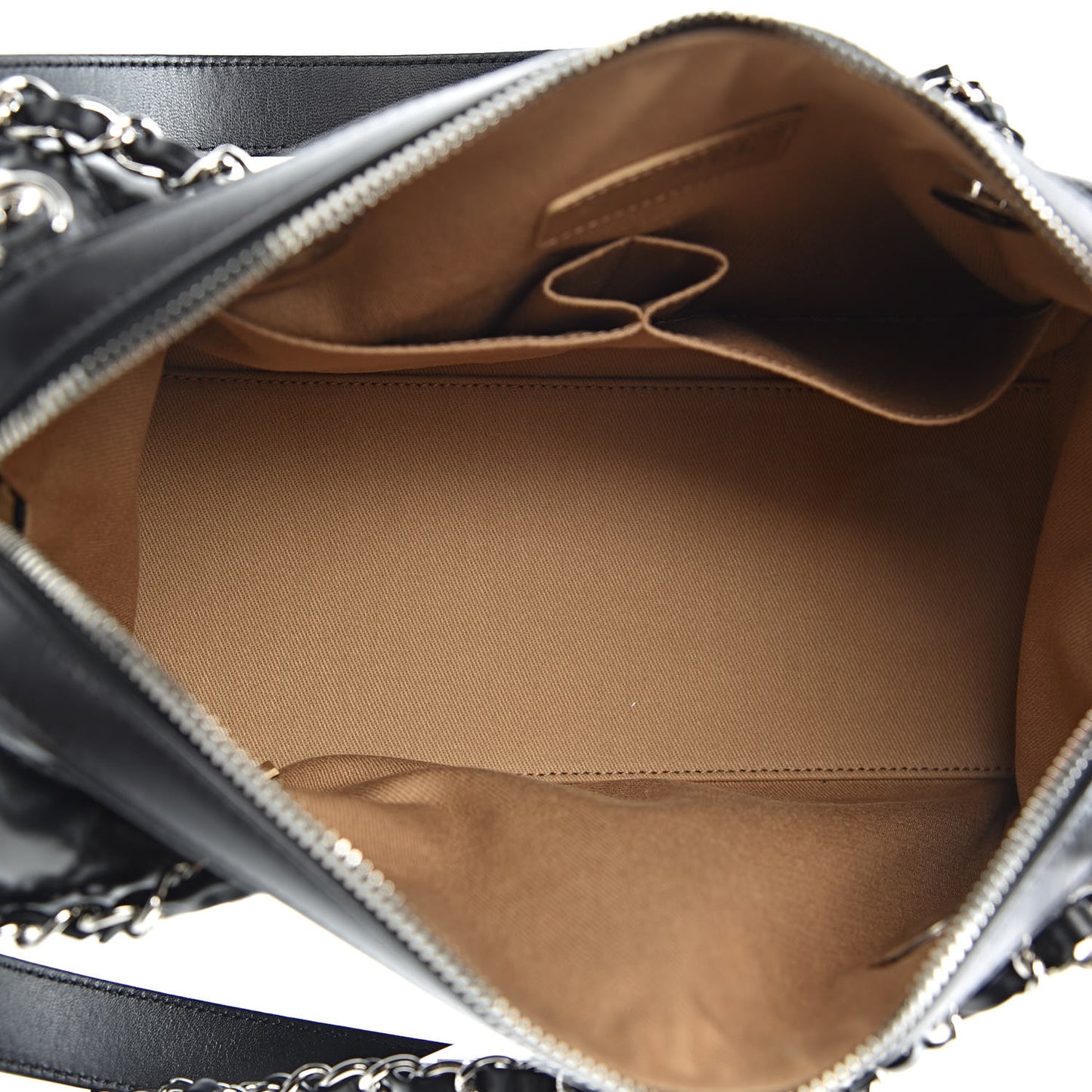 Calfskin Small Bowling Bag Black