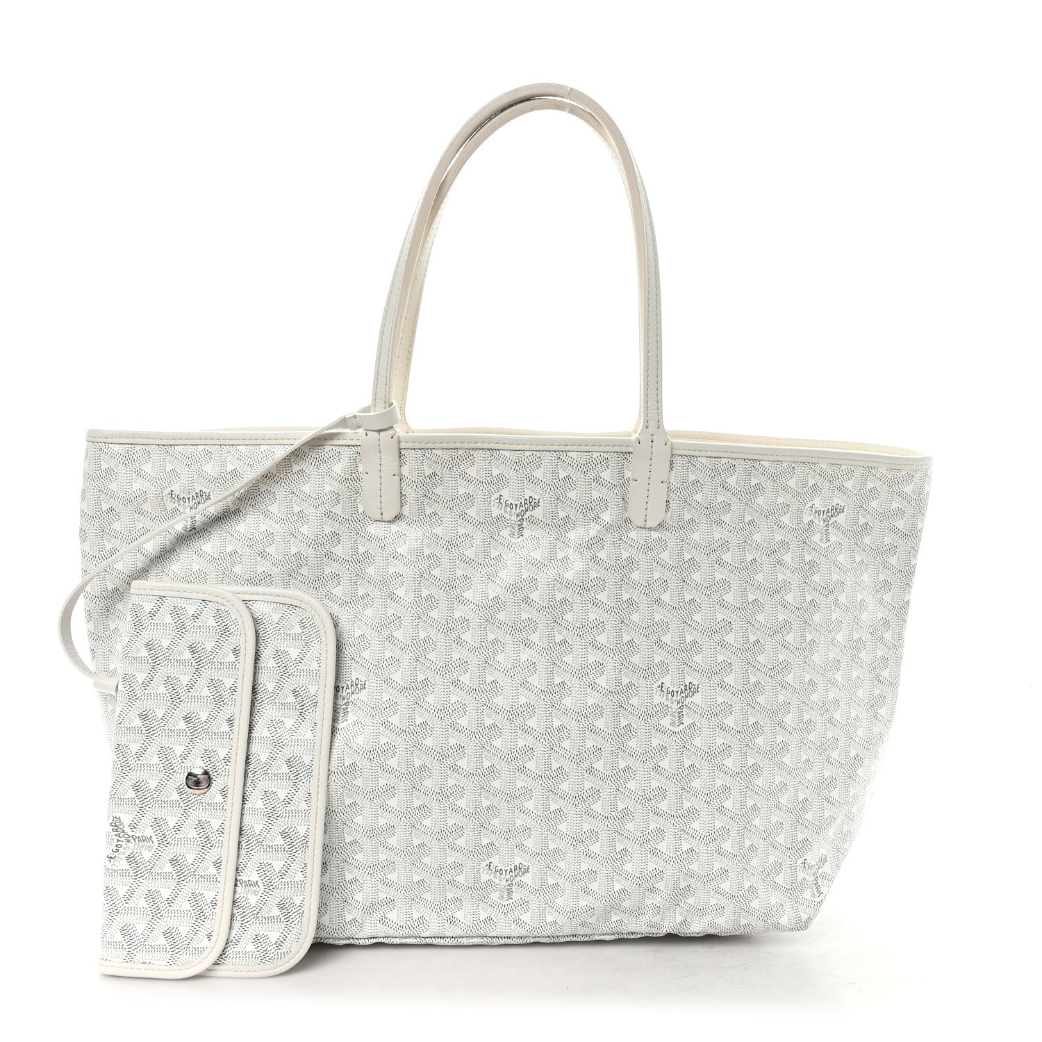 Goyard Goyardine Saint Louis PM White 3 of 11