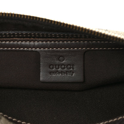 Gucci GG Supreme Monogram Belt Bag Dark Brown 6 of 9