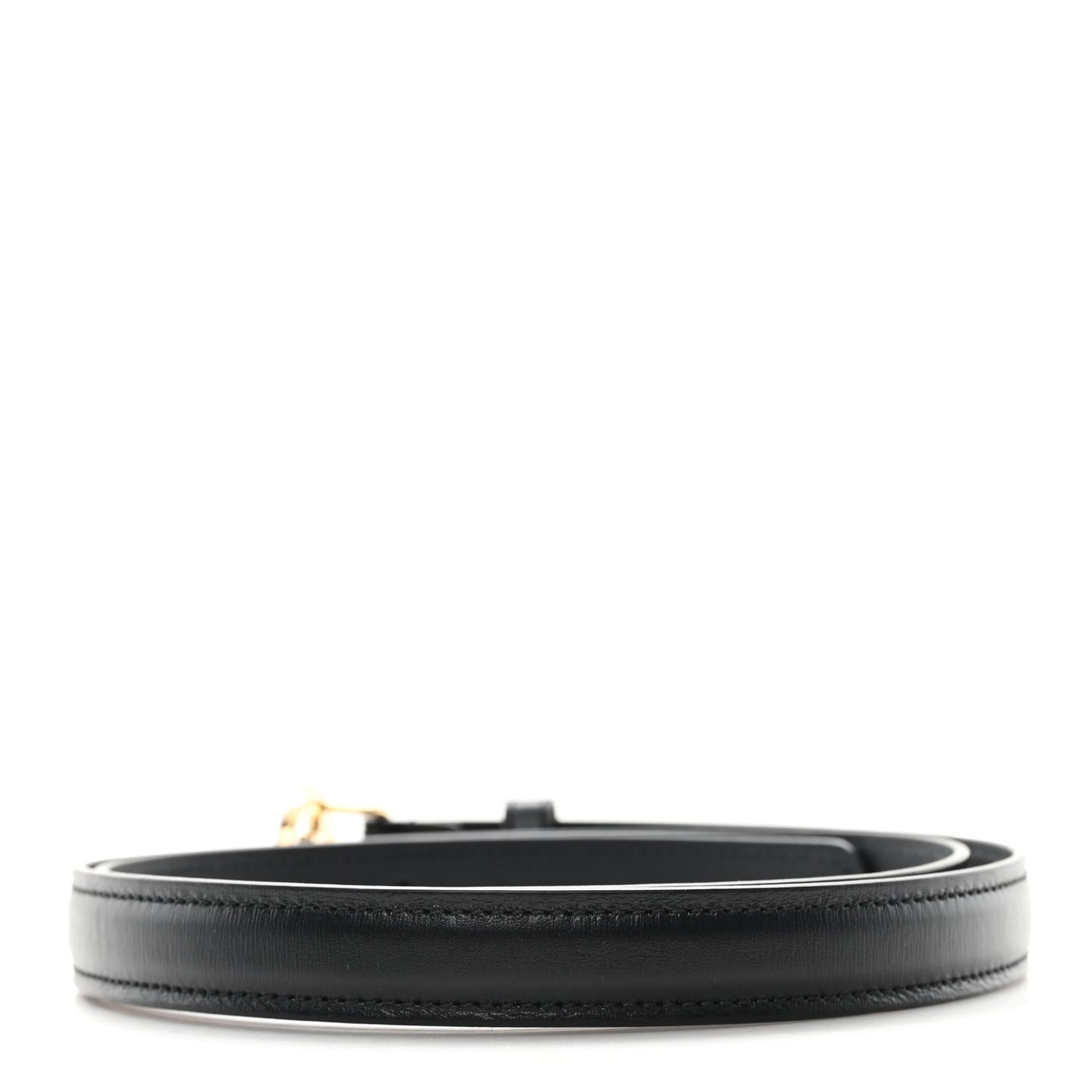 Ciny Lux Calfskin Blondie 30mm Belt 95 38 Black