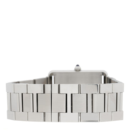 Cartier Stainless Steel 27mm Tank Solo Quartz Watch 3 of 5