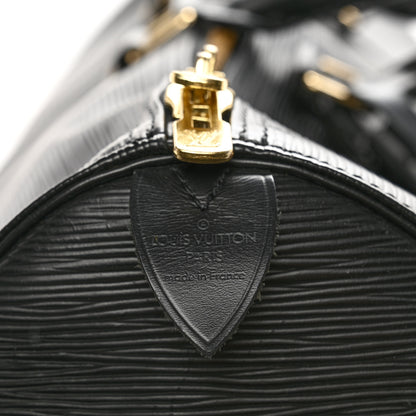 Louis Vuitton Epi Keepall 50 Black 10 of 11