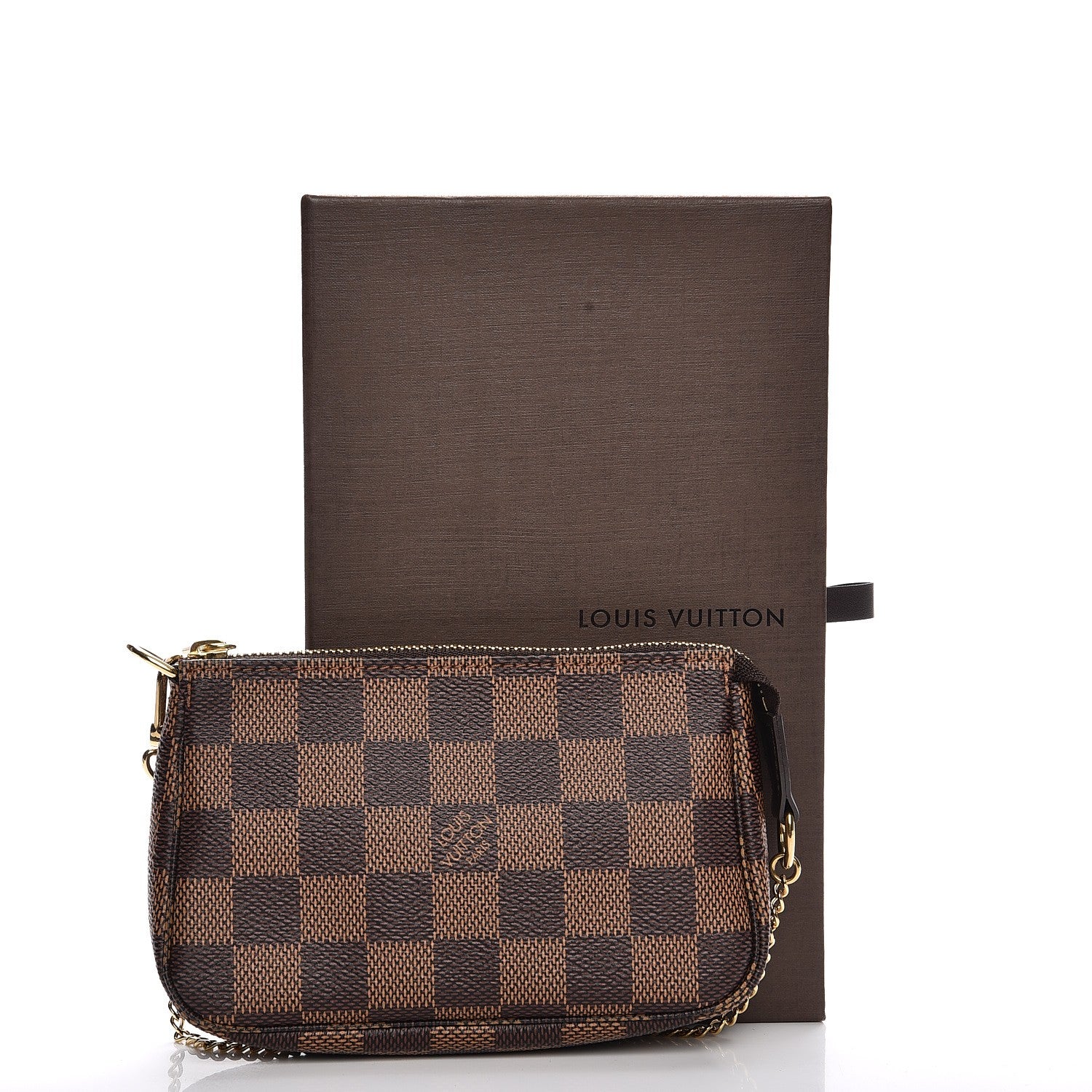 Louis Vuitton Damier Ebene Mini Pochette Accessories 8 of 8