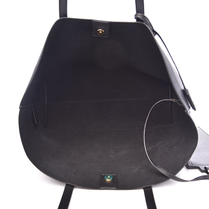 Saint Laurent Calfskin Large Shopping Tote Black 5 of 10
