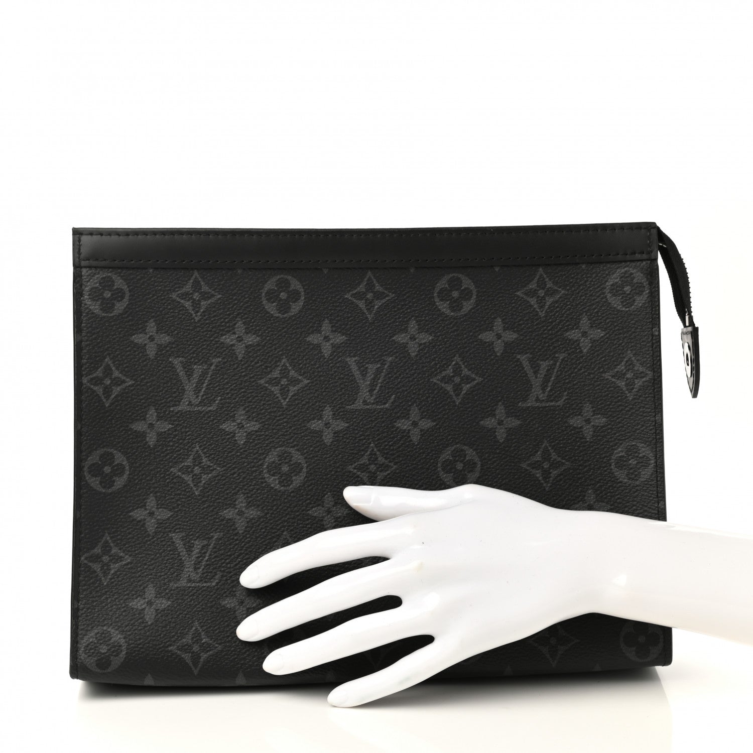 Louis Vuitton Monogram Eclipse Pochette Voyage MM 2 of 8