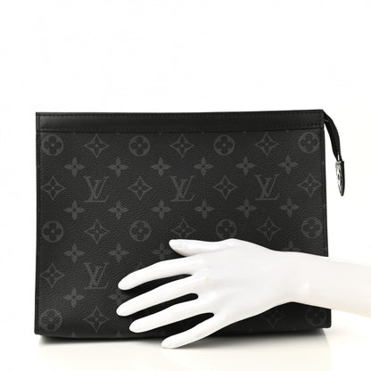 Louis Vuitton Monogram Eclipse Pochette Voyage MM 2 of 8