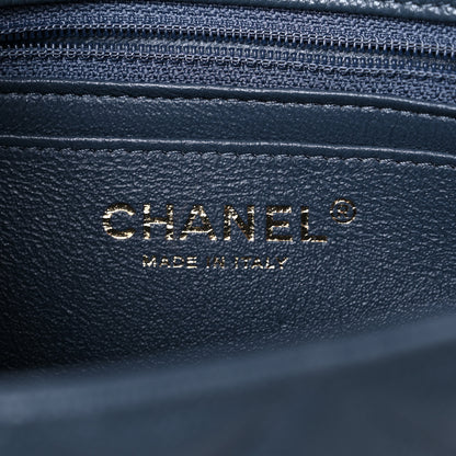 Chanel Caviar Quilted Mini Rectangular Flap Dark Grey 6 of 11