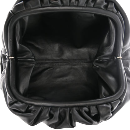 Bottega Veneta Smooth Butter Calf The Pouch Oversized Clutch Black 5 of 7