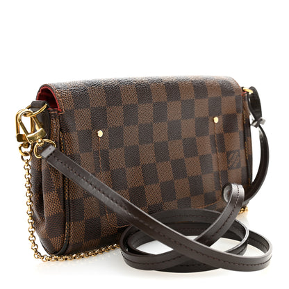 Louis Vuitton Damier Ebene Favorite PM 3 of 11