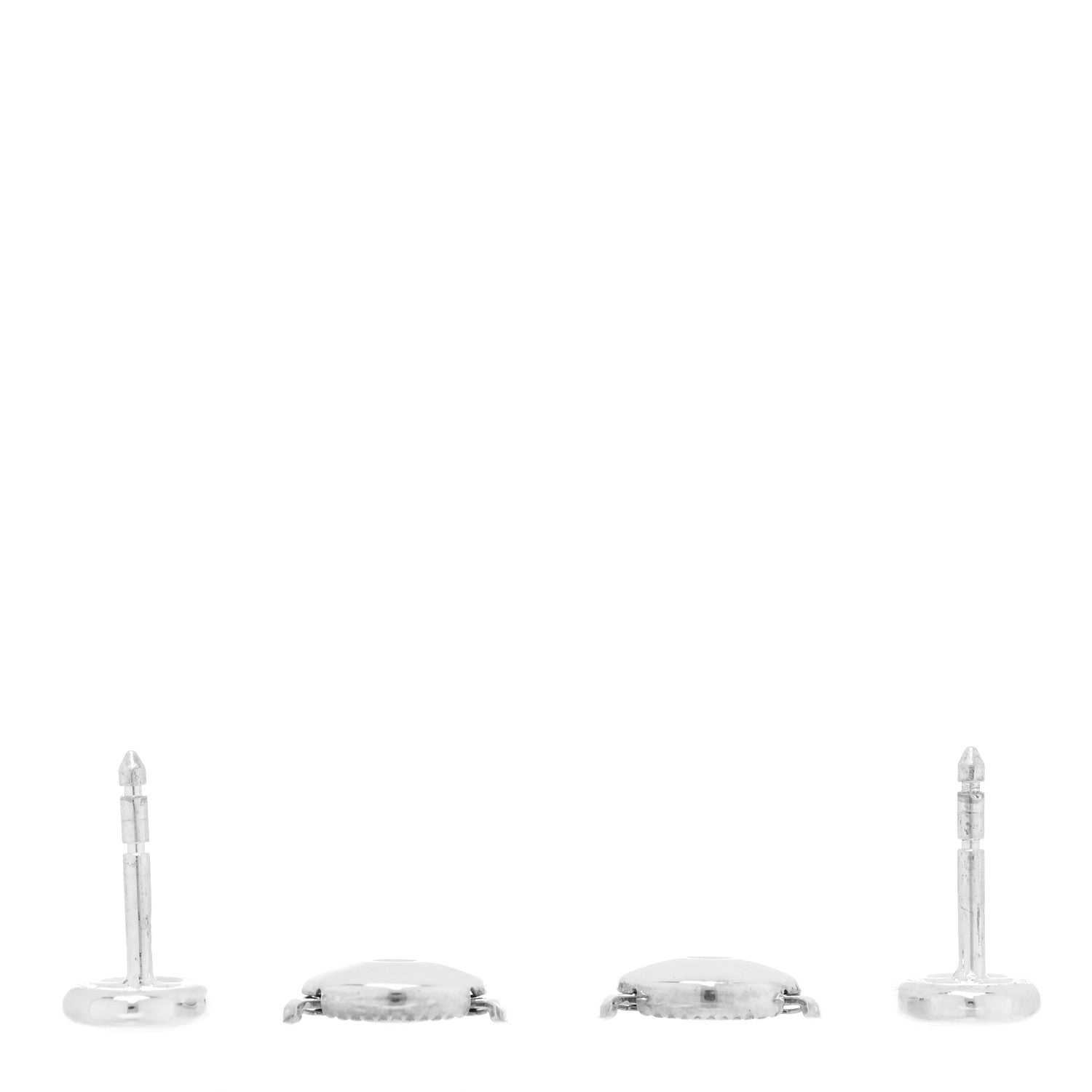 Hermes Sterling Silver TPM Farandole Earrings 3 of 5