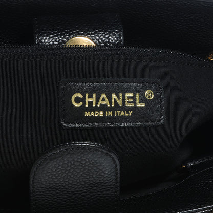 Chanel Caviar Petit Shopping Tote PST Black 8 of 9