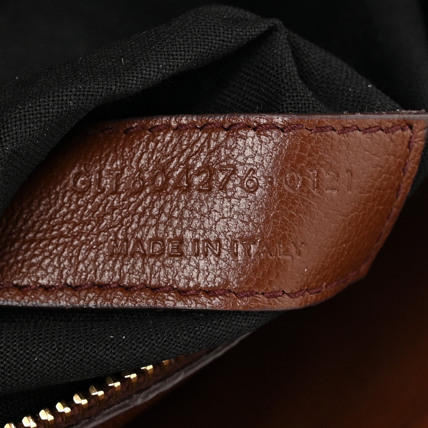 Saint Laurent Raffia Monogram Tassel Kate 99 Dark Nude 7 of 10